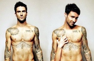 Adam Levine poses for Comopolitan Magz. UK