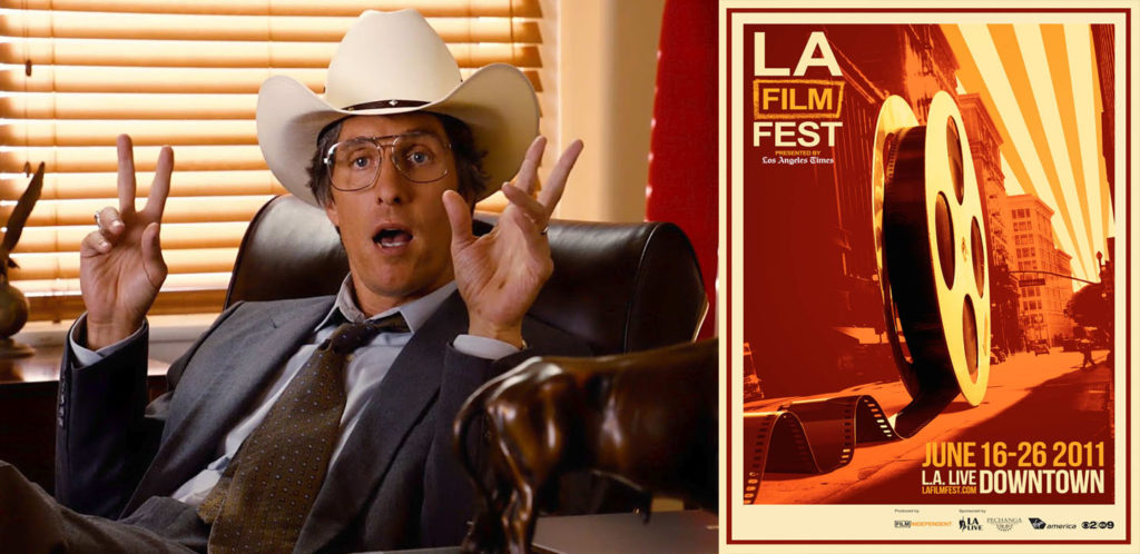 This year at LA Film Festival 2011: "Bernie" starring, Matthew McConaughey, Jack Black, Shirley MacLain. Genre: Biography, comedy, crime.