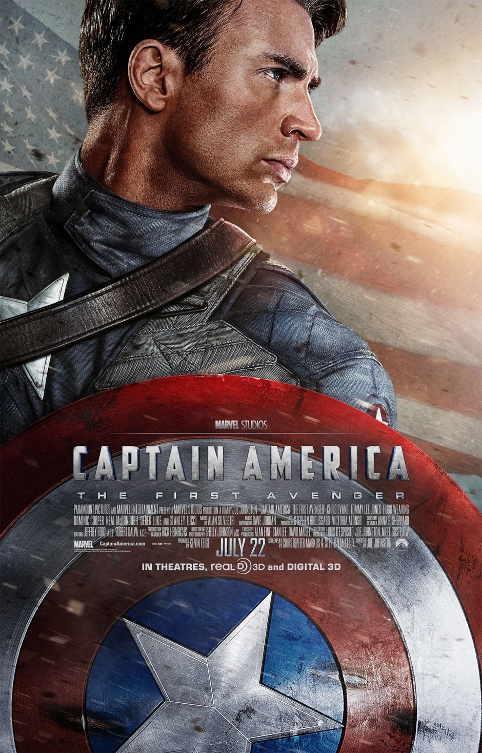 Captain America The First Avenger 2011 Movie Poster E1310160831212 