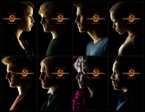 "The Hunger Games" group poster