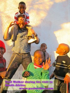 Paul Walker on his visit to South Africa (paulwalker.com)