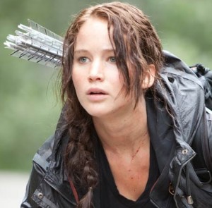 Jennifer Lawrence is Katniss Everdeen, in "Hunger Games" - Lionsgate