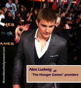 Alexander Ludwig at "The Hunger Games" premiere in Los Angeles, CA - photo: BNH