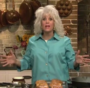 Wiig as Paula Deen on SNL (NBC)