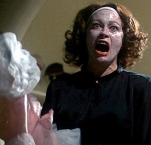 Faye Dunaway channeling Joan Crawford in "Mommie Dearest" (1981)