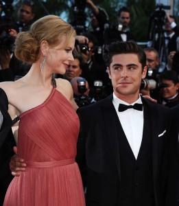 Nicole Kidman and Zac Efron. 'The Paperboy' screening at the 65th Cannes Film Festival - photo: Splash