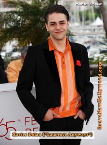 writer, director Xavier Dolan ("Laurence Anyways") at  65th Cannes Film Festival - photo: Splash