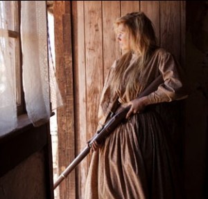 Clare Bowen in Jared Moshe's "Dead Man's Burden"