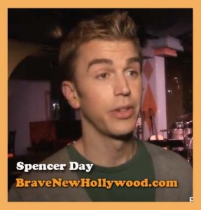 Spencer Day interviewed by Brave New Hollywood, during his live appearance in Los Angeles, Dec 2012-Jan 2013