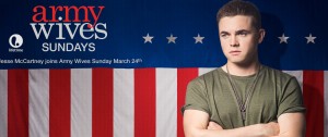 Jesse McCartney debuts on Lifetime's "Army Wives," and trends strong onTwitter.