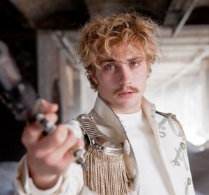 Aaron Taylor-Johnson as Vrosnky in " Anna Karenina" (2012) actor aaron taylor johnson in anna karenina