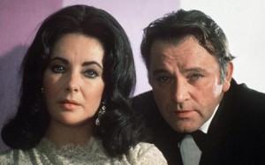 Classic Hollywood it couple Liz Taylor and Richard Burton