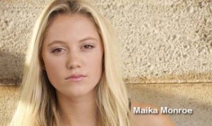 In a small but strong performance in "At Any Price," Maika Monroe caught our eye.