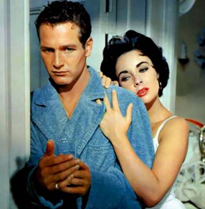 Liz Taylor and Paul Newman sizzled in 1958 MGM picture Cat on a Hot Tin Roof