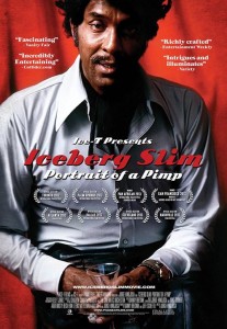 "Iceberg Slim" movie poster, executive produced by Ice-T.
