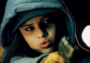 Selena Gomez in action: GETAWAY movie (Warner Bros.)