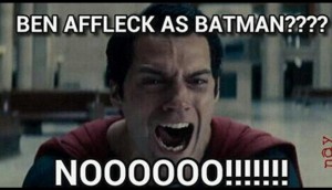 Henry Cavill as Superman stars opposite Ben Affleck's Batman in the new franchise. 