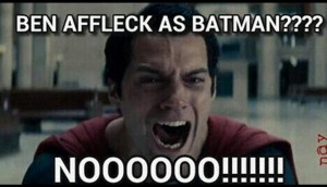 Henry Cavill as Superman stars opposite Ben Affleck's Batman in the new franchise.