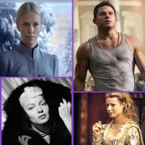 Ambition and Fame (L-R, clockwise): Charlize Theron, Channing Tatum, Gwyneth Paltrow, and Lana Turner found fame as it found them. 