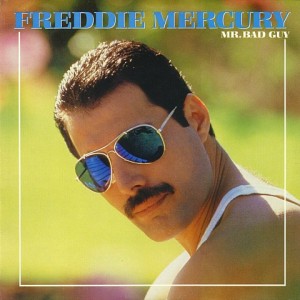 Album cover of Freddie Mercury's solo album "Mr. Bad Guy" (1985) - Columbia Records