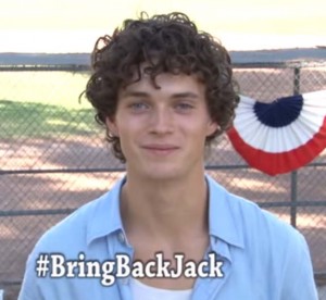 Actor, Connor Buckley, on a mission to save his TV show "Surviving Jack" (Fox). 