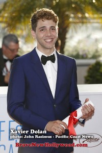 Director Xavier Dolan (Jury Price) seen at the Cannes Awards Photocall during Cannes Film Festival 2014