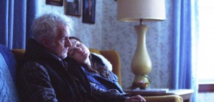 John Slattery and Emily Mead in BLUEBIRD. 