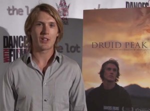 Rising star, Spencer Treat Clark shot indie film, "Druid Park" on location in Wyoming and Utah. 