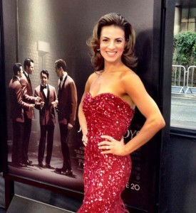 JERSEY BOYS actress Renée Marino at the L.A. Film Festival premiere for the film.