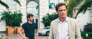Actors Andrew Garfield and Michael Shanon ina  publicity shot for '99 Homes' movie.