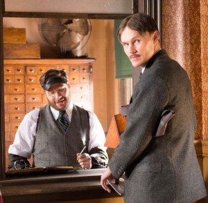 Seth Rogen and Scott Haze in James Franco's 'The Sound and The Fury."