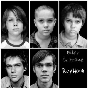 In real time, newcomer Ellar Coltrane aged, and showcased his talent in "Boyhood." 