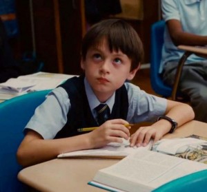 The 11-year-old Jaeden Lieberher shines opposite Bill Murray in "St. Vincent." 