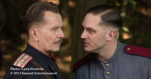 Tom Hardy, and Gary Oldman join forces to hunt for a serial killer in CHILD 44 - photo: Larry Horricks r