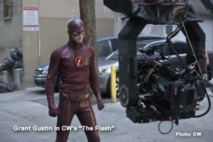 CW's massively popular THE FLASH stars Grant Gustin