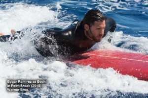 Edgar Ramirez as Bodhi in WB's remake of Point Break. 