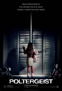 The new poster for Poltergeist 2015 featuring Kennedi Clements