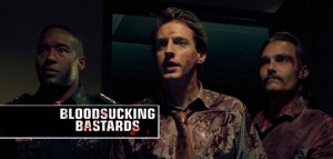 Overworked employees of horror-comedy 'Bloodsucking Bastards' (2015) 