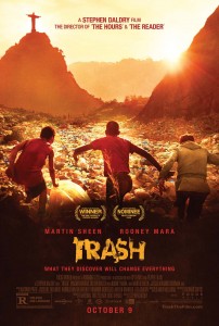 'Trash' is a bilingual film in English and Portuguese, about life, loyalty and crime in the Rio slums 