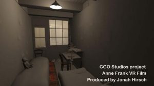 From Anne Frank VR film in production - CGO Studios 