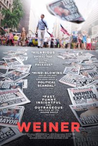 New York politico Anthony Weiner doesn't back down in the documentary film 'Weiner'