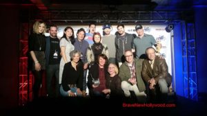 Closing Night Party at Mammoth Lakes Film festival 2016 celebrating indie films with human stories.