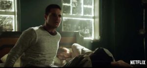 ARQ is a SciFi thriller starring Robbie Amell and Rachel Taylor, a Netflix original movie.