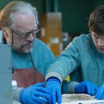Actors, Brian Cox (L) and Emile Hirsch (R) cut deep in 'The Autopsy of Jane Doe,' our alternative holiday indie film pick with horror.