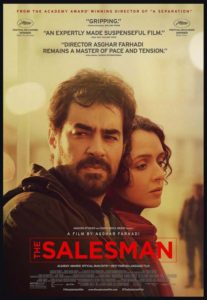 The Salesman (2016) is the Oscar nominated film from Iran, competing in the foreign-language category.