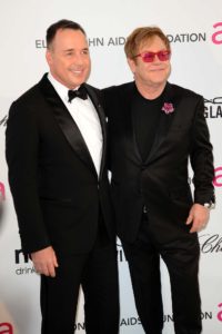 Elton John and David Furnish to host a special screening of "The Promise" movie during their 2017 EJAF Oscars Viewing Party, in West Hollywood, CA - Photo: Big Stock