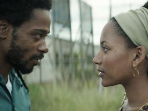 Actors Lakeith Stanfield and Natalie Paul light up the screen in "Crown Heights" (2017) movie. 