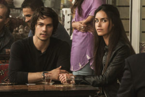 Rising: Dylan O'Brien and Shiva Negar elevate the excitement in "American Assassin" (2017) film.