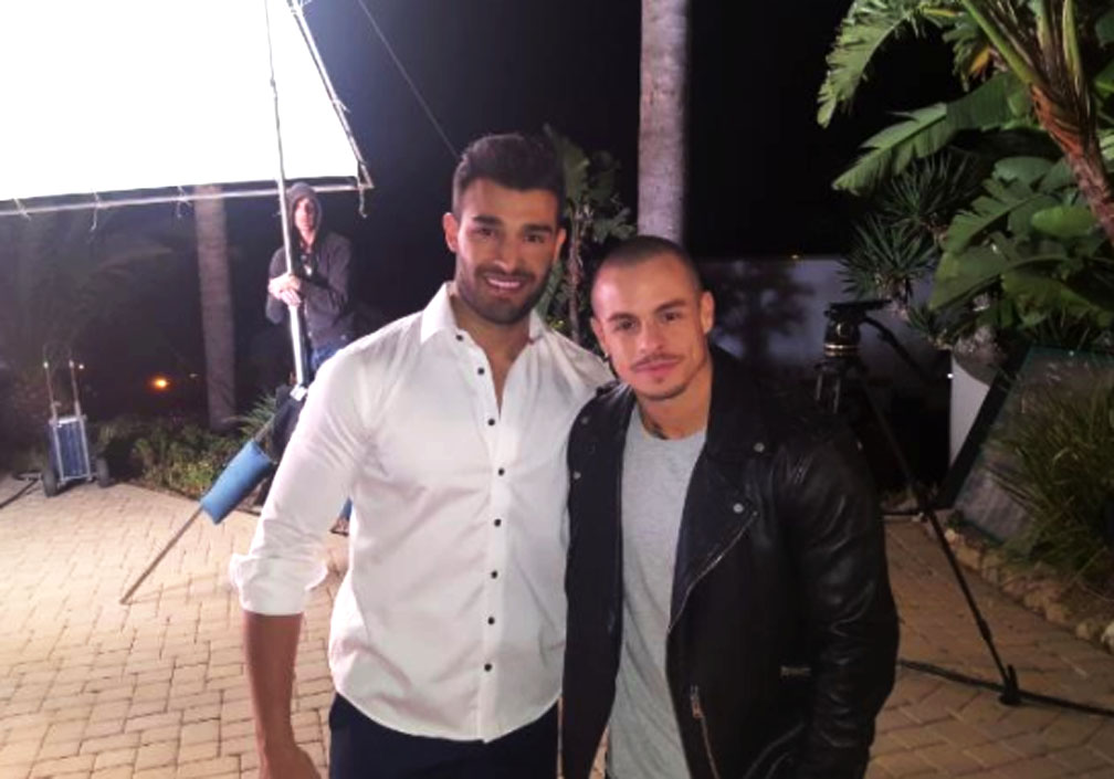 Unbelievable Sci-Fi parody film stars Sam Asghari and Casper Smart