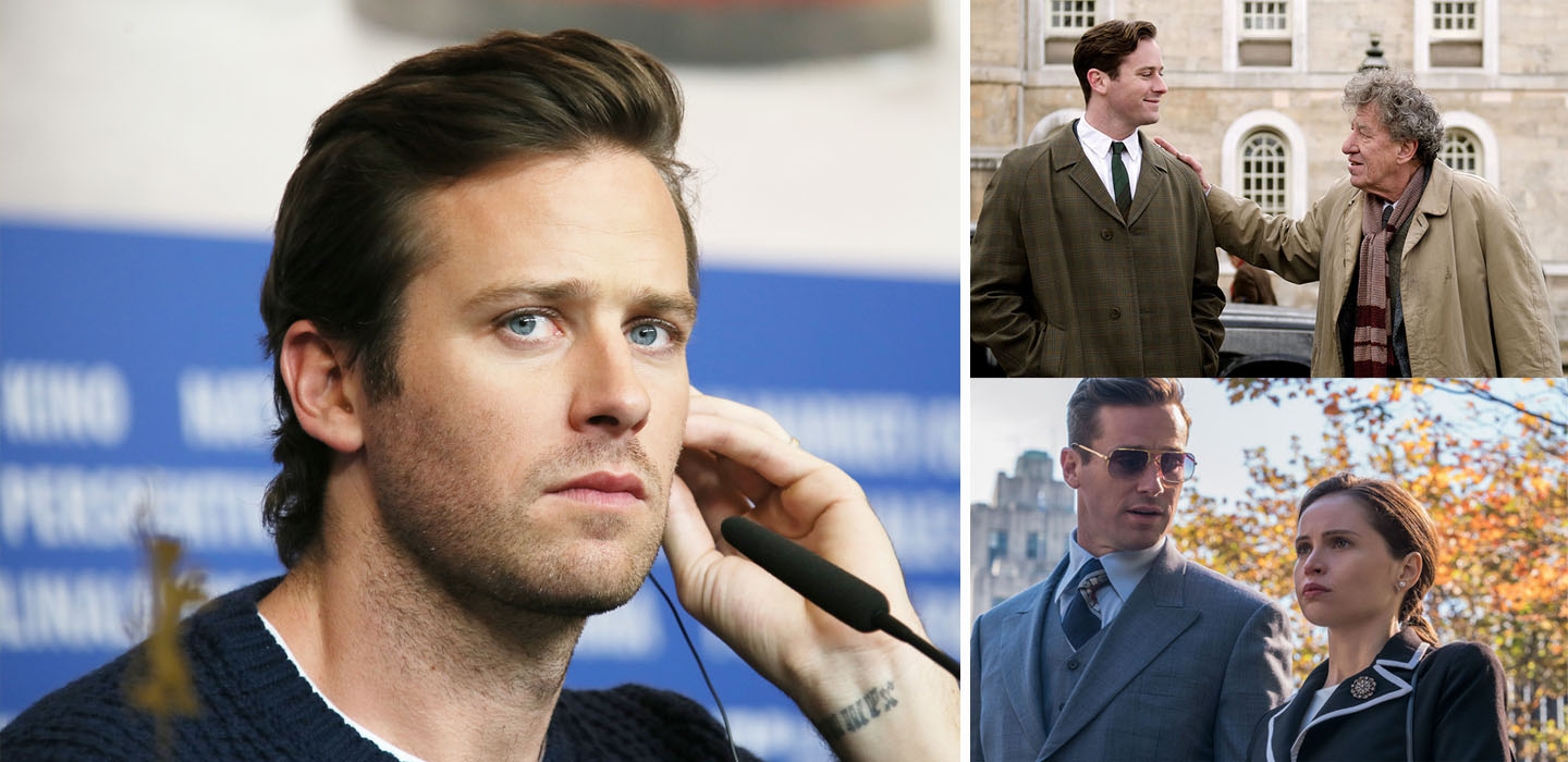 Man on Top: Armie Hammer focuses on films with human stories and better roles and the process can push him all the way to the top.